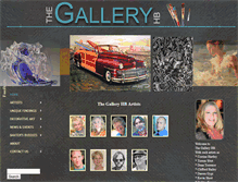 Tablet Screenshot of galleryhb.com